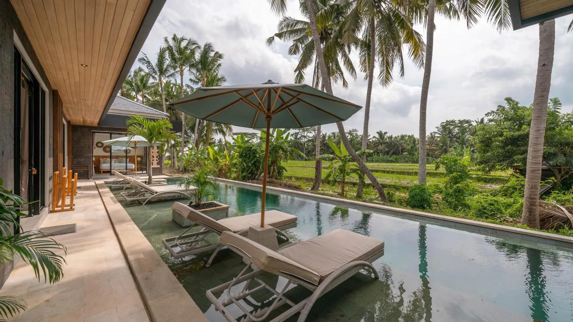 Villa Surga - 4Br Heavenly Ricefields View Villa In Ubud
